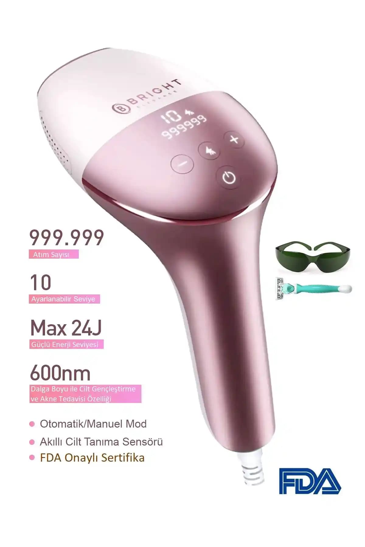 Bright Elegance BE-9020 ve wimi Ipl Buz Lazer Epilasyon Aleti Karşılaştırması