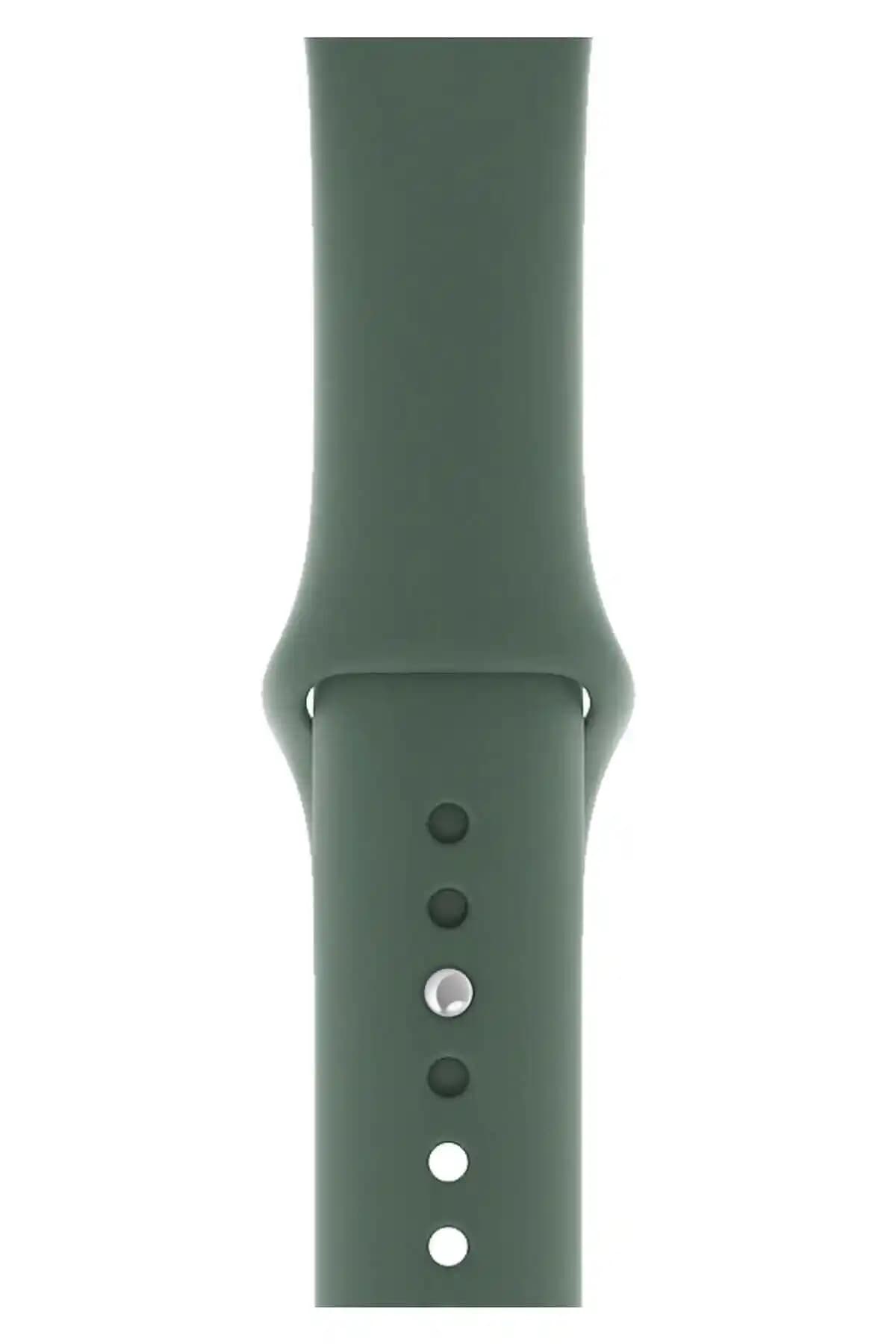 Fibaks Apple Watch Silikon Kordonları Karşılaştırması: Haki ve Gri Seçenekler