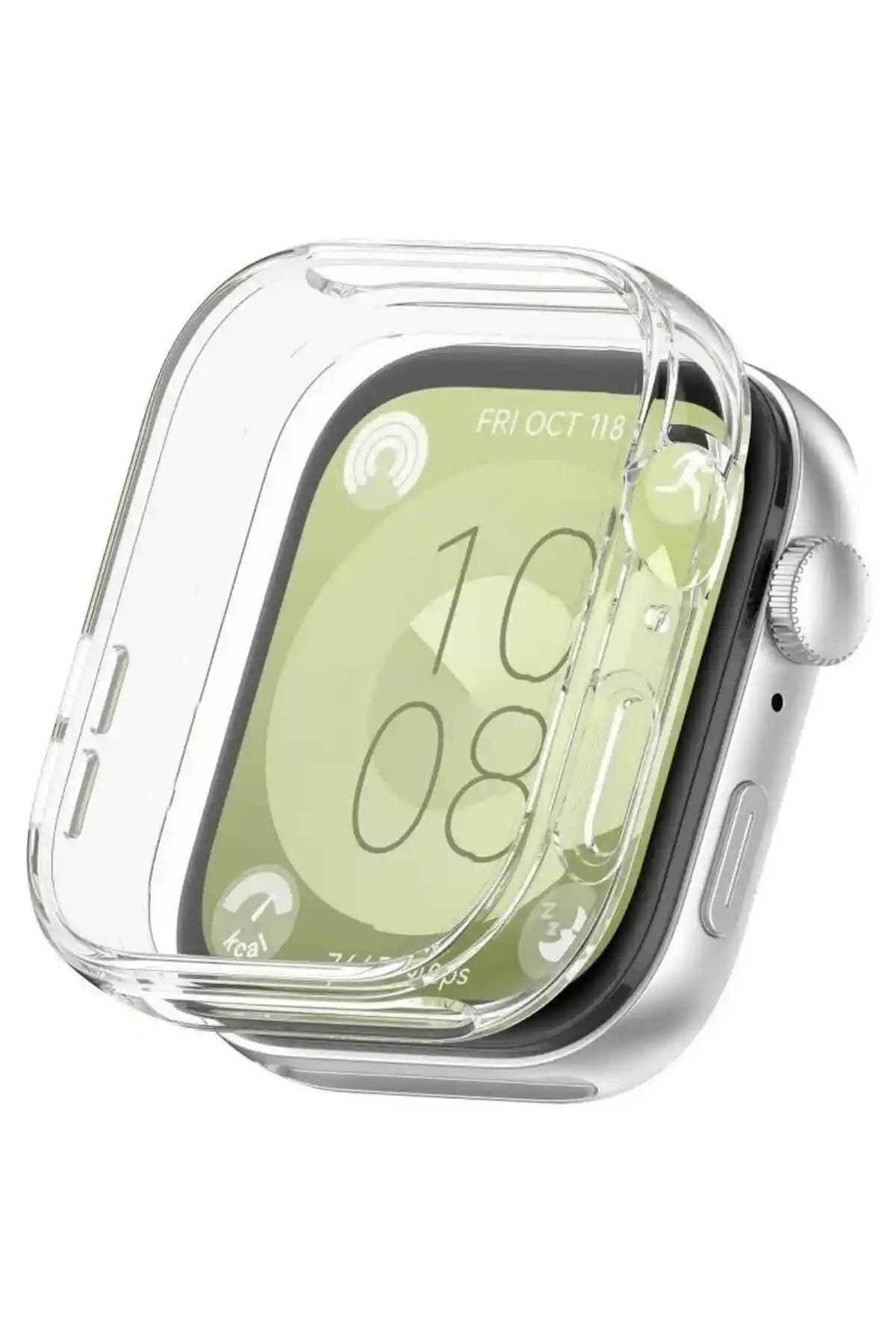 İncisoft ve Nezih Case Huawei Watch Fit 3 Kılıf ve Ekran Koruyucu Karşılaştırması