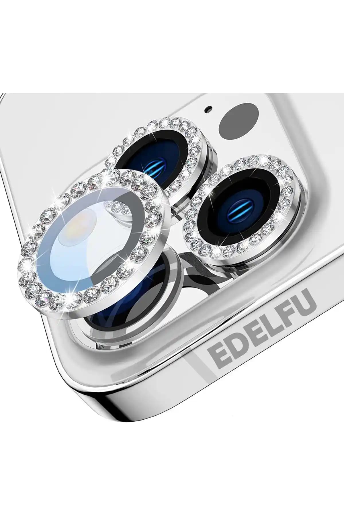 iPhone 14 Pro ve Pro Max için lens koruyucu karşılaştırması: EDELFU ve KVK ürünleri