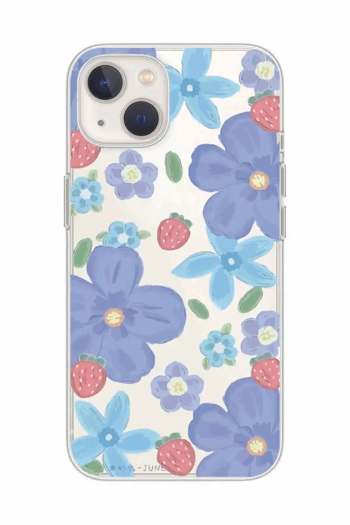 iPhone 15 için Magic Ring Kılıflar Karşılaştırması: Çiçek, Çilek ve Pembe Leopar Tasarımları