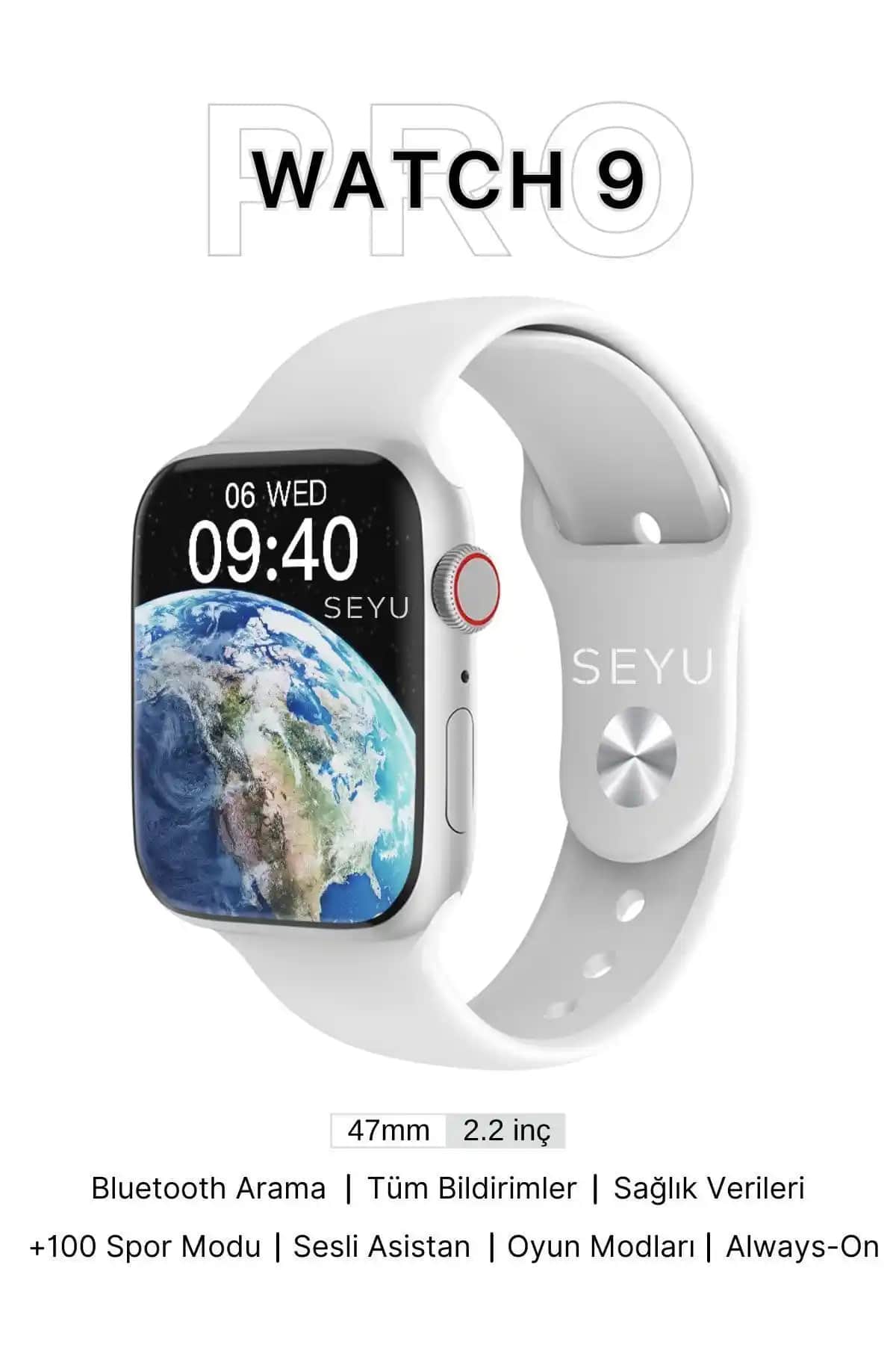 SEYUWATCH Watch 9 Pro ve Xiaomi Redmi Watch 3 Active Akıllı Saat Karşılaştırması