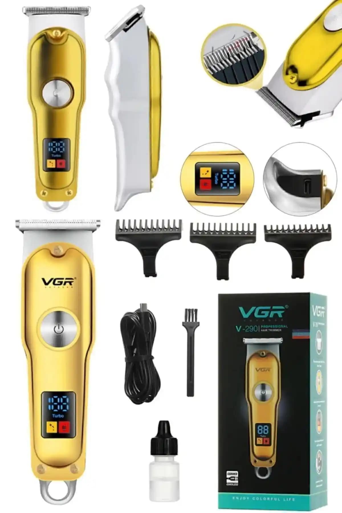 VGR ve Genel Markalar V-290 Turbo Saç Sakal Tıraş Makineleri Karşılaştırması