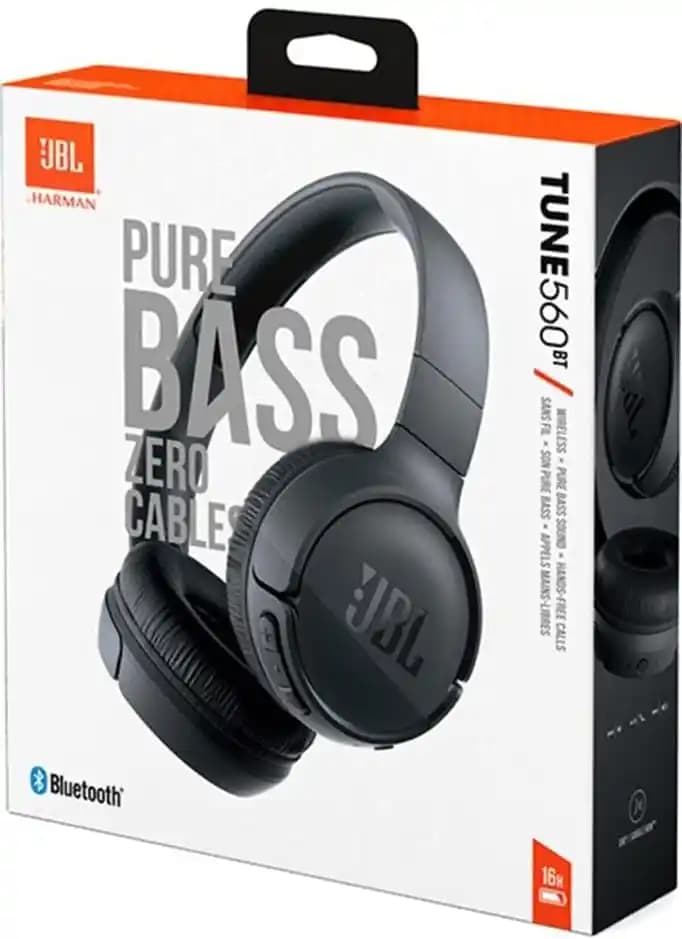 JBL 560BT Kablosuz Kulaklık: Uzun Pil Ömrü ve Yüksek Ses Kalitesi Özellikleri
