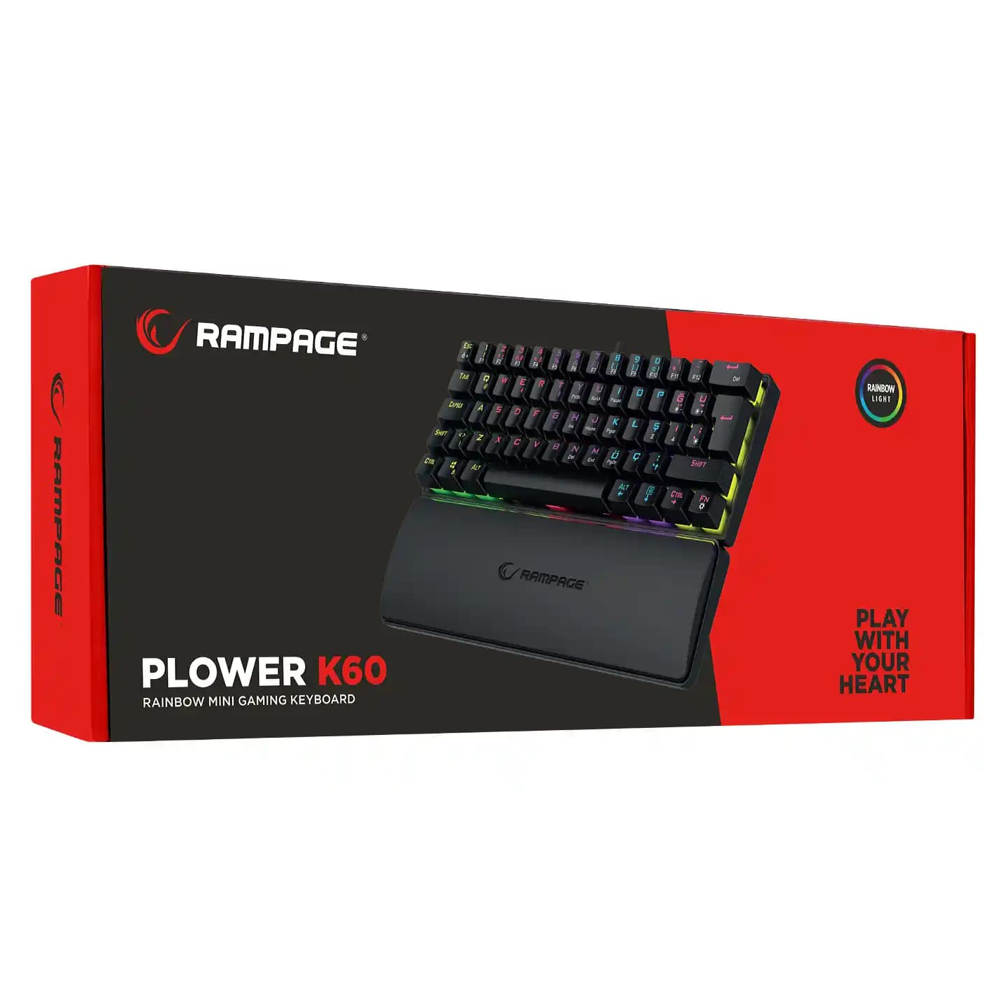 Rampage K60 Oyun Mouse'u Yüksek Hassasiyet ve Dayanıklılık Sunar