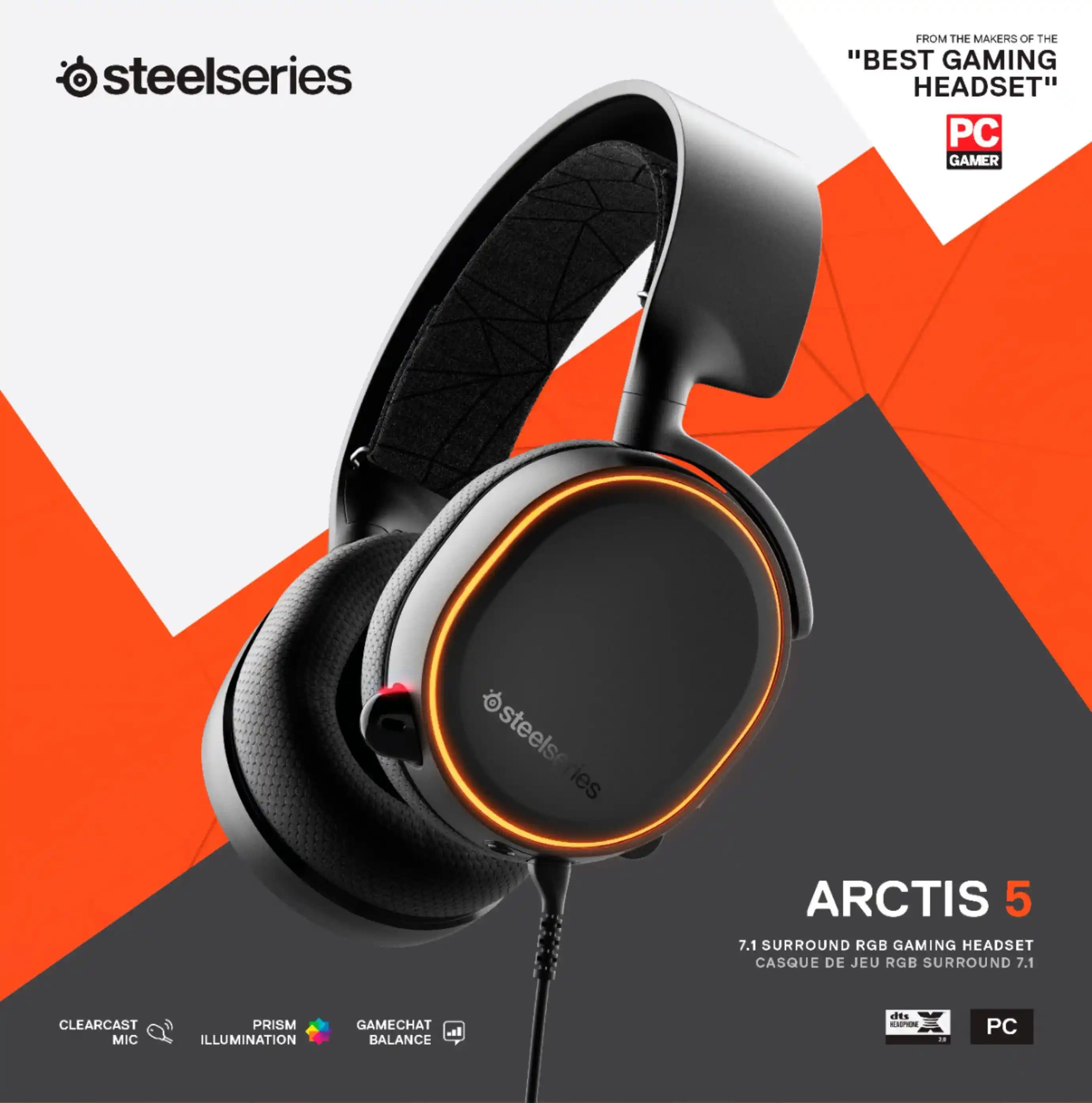 SteelSeries Arctis 5 Kulaklık Teknik Özellikleri ve Çözüm Yolları