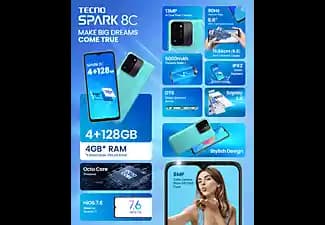 Tecno Spark 8C 128 GB İncelemesi: Günlük Kullanım İçin Uygun ve Ekonomik Seçenek