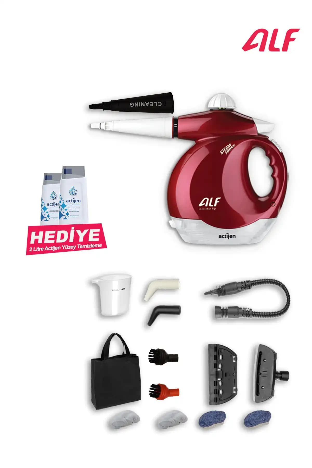 Alf BT121 Handy Buhar Basınçlı Temizleyici: Yüksek Performanslı Ev Temizlik Cihazı