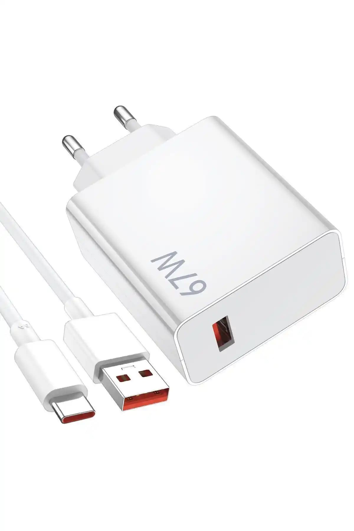 Genel Markalar 67W USB Type-C Hızlı Şarj Aleti ve Xiaomi Redmi Note 4G Şarj Cihazı Karşılaştırması