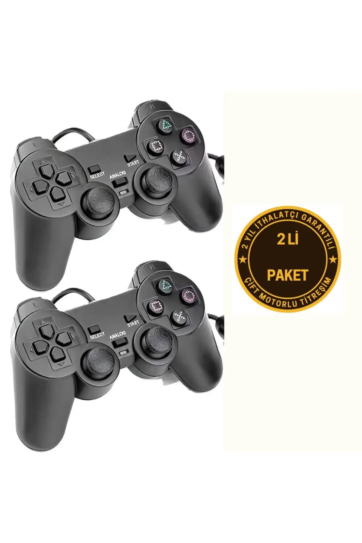 Genel Markalar İkili Tek USB Kablolu Joystick Gamepad İnceleme ve Kullanıcı Yorumları