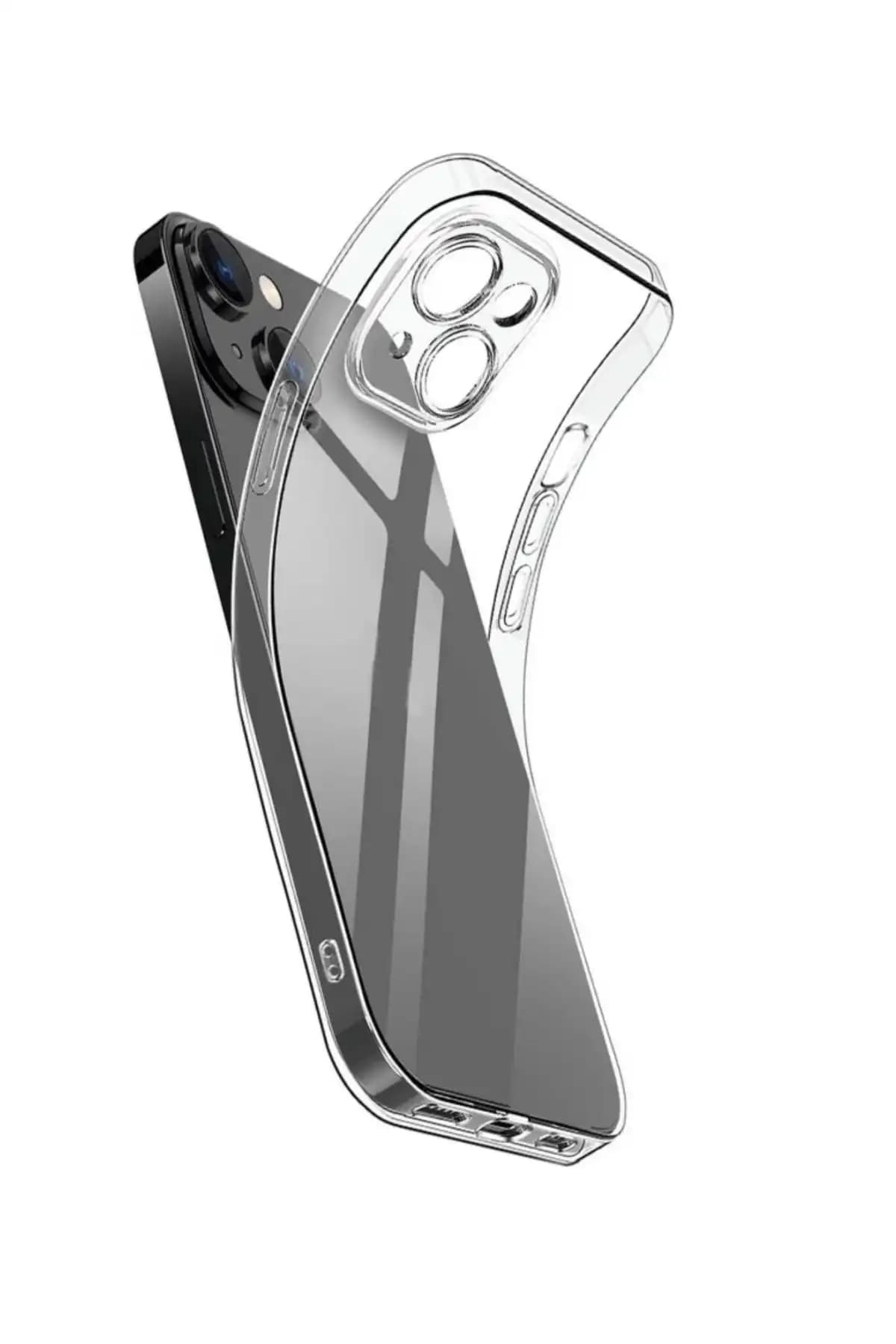 iPhone 14 için Şeffaf Kamera Koruma Kılıfı Yüksek Kalite ve Dayanıklılık