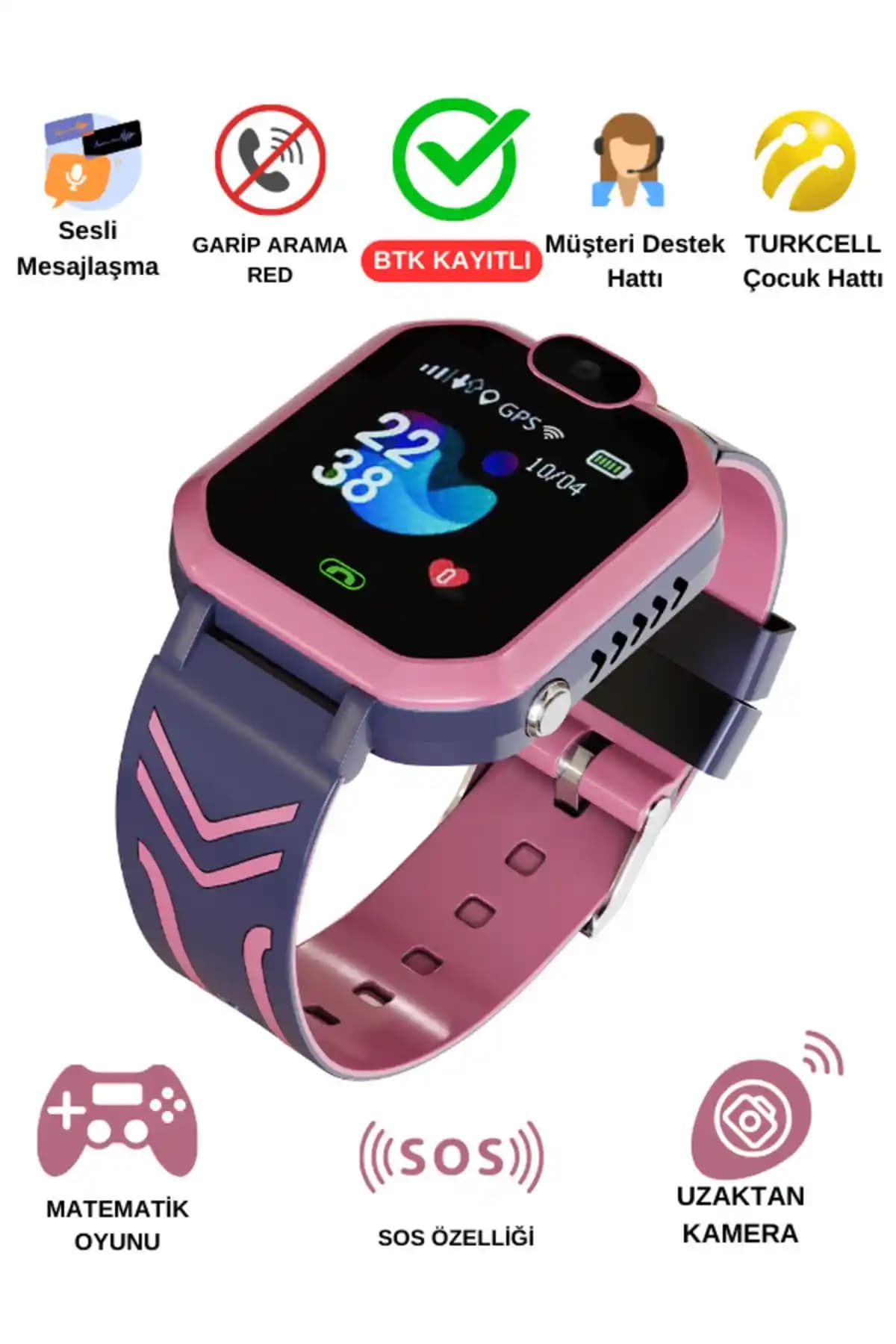JETZU Uz J20 Akıllı Çocuk Saati Güvenli ve İşlevsel İletişim Cihazı Özellikleri