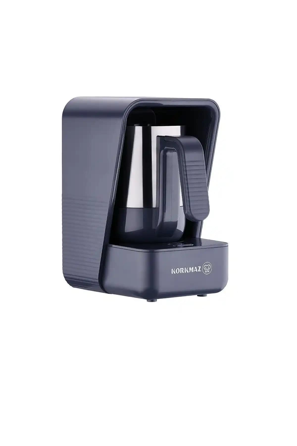 Korkmaz Moderna Gri/Saten Türk Kahve Makinesi: Modern Tasarım ve Yüksek Performans