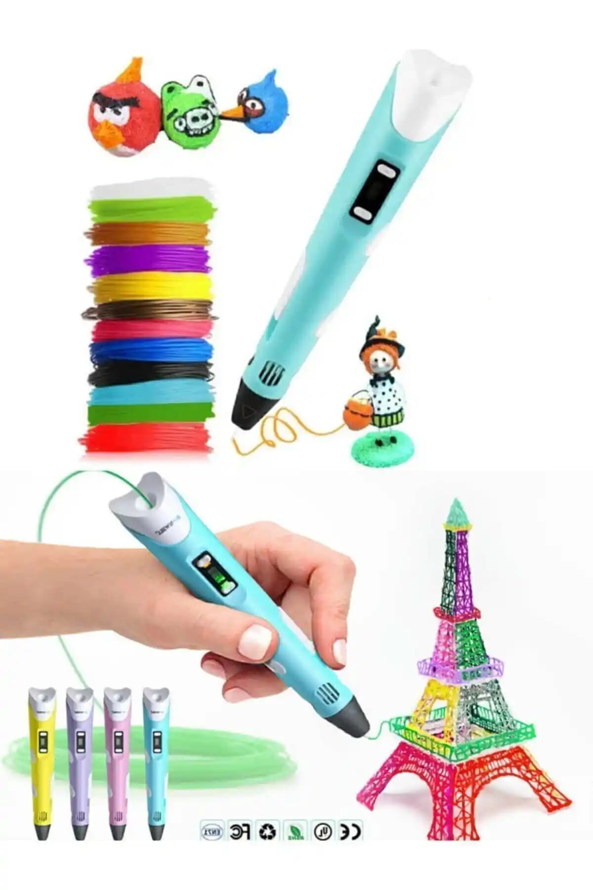 Modaba 3D Pen ile Yaratıcı Tasarımlar ve Çok Amaçlı Kullanım İmkanı