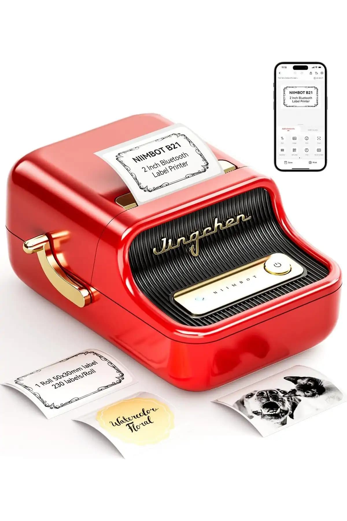 NiiMbot B21 Etiket Makinesi: Taşınabilir ve Yüksek Kaliteli Termal Etiket Yazıcı