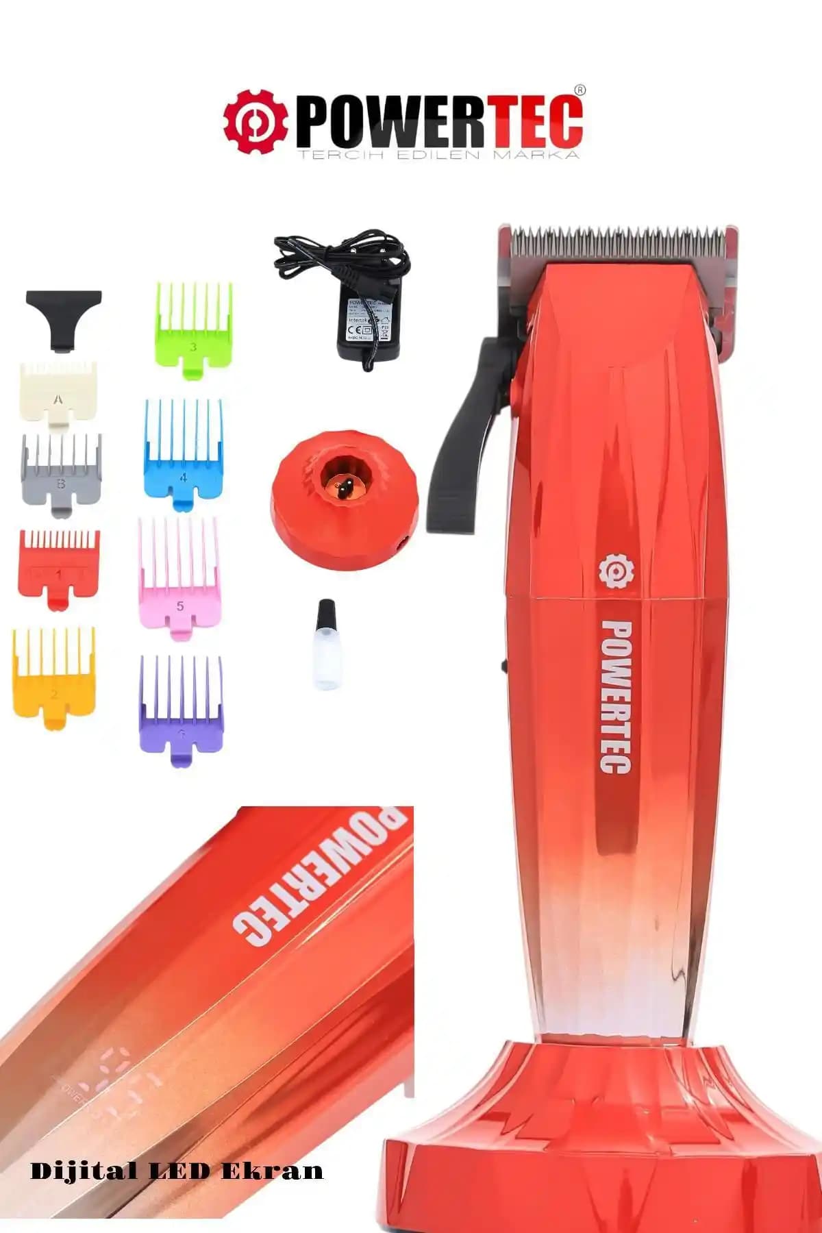 Powertec TR-8800 Profesyonel Kablosuz Saç ve Sakal Tıraş Makinesi Özellikleri ve Kullanım Avantajları