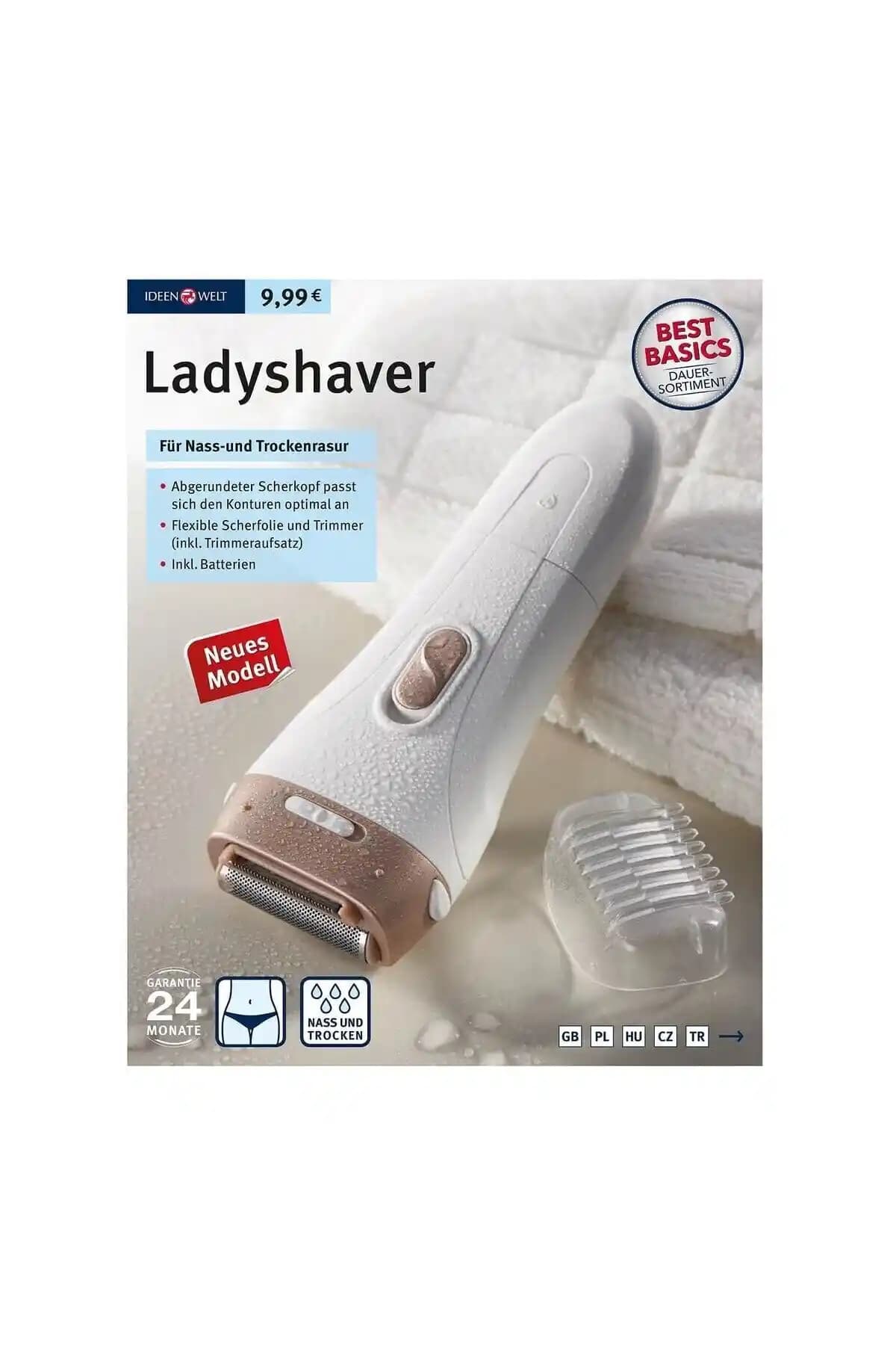 Rossmann Ideewelt Kadınlar İçin Pratik ve Güvenilir Tıraş Makinesi Özellikleri ve Kullanım Avantajları