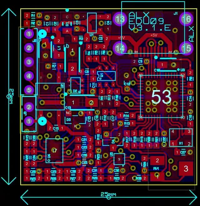 SMD PCB Tasarımında Dijital Osiloskop Projesi: Boyut Küçültme ve Yerleşim Optimizasyonu