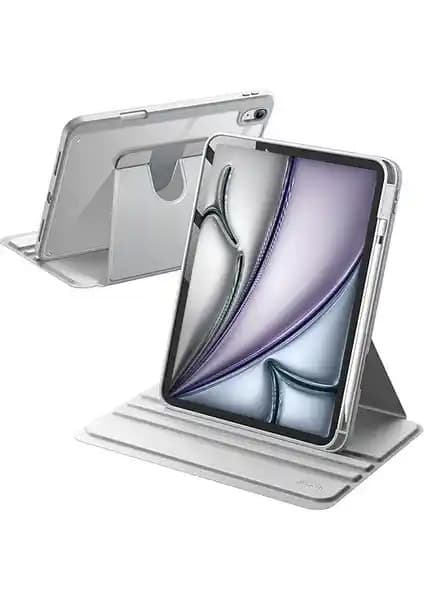 Apple iPad Air 11 İnç 6. Nesil (2024) Dayanıklı Thermix Kılıfı Yüksek Koruma ve Çok Fonksiyonlu