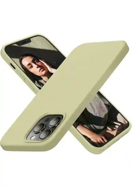 Apple iPhone 13 Pro için şık ve dayanıklı silikon koruma kılıfı
