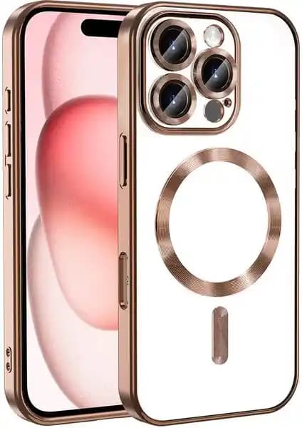 Apple iPhone 16 Pro Max için Şeffaf Silikon Kılıf Dayanıklı ve Şık Tasarım