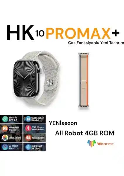 Bubitechh HK10 Pro Max+ ve Agm HK10 Pro Max Amoled Akıllı Saatlerin Karşılaştırması