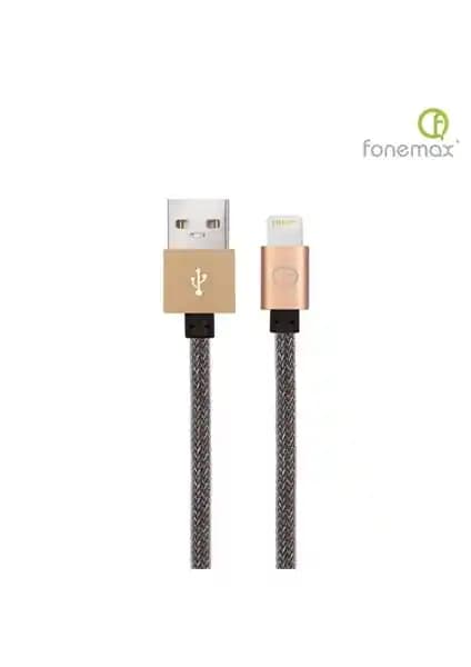 Case 4U Fonemax Apple Uyumlu Lightning Şarj ve Veri Kablosu Güç ve Güvenilirlik Bir Arada