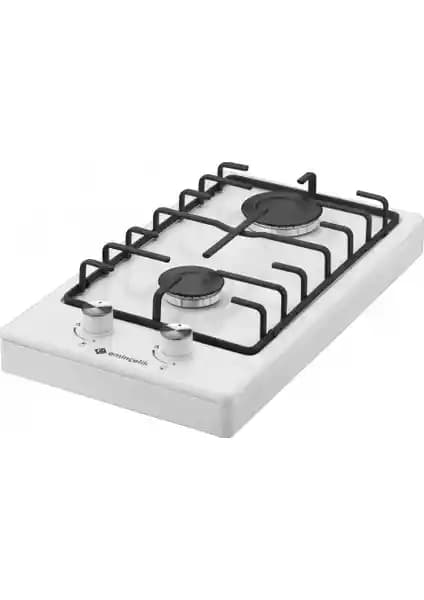 Eminçelik 41121 Beyaz Gazlı Ocak Güvenlik ve Kullanım Kolaylığıyla Modern Mutfaklar İçin