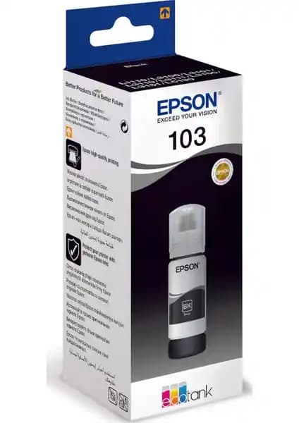 Epson 103 EcoTank Siyah Mürekkep Kartuşu ve Goink Uyumlu Mürekkep Seti Karşılaştırması