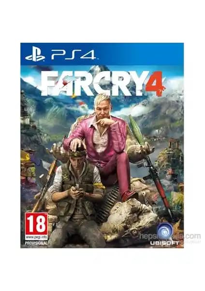 Far Cry 4 PS4: Yetişkinler İçin Gelişmiş Açık Dünya Aksiyon ve FPS Oyunu