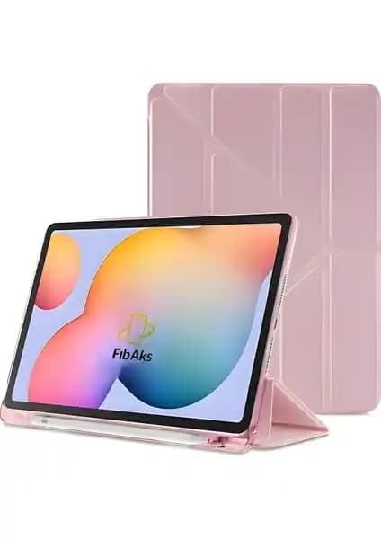 Fibaks Galaxy Tab S9 Plus ve S9 FE Plus için dayanıklı ve çok fonksiyonlu koruyucu kılıf