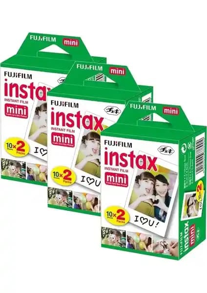 Fujifilm Instax Mini 20'li Film Seti ile Anılarınızı Pratik ve Şık Şekilde Kaydedin