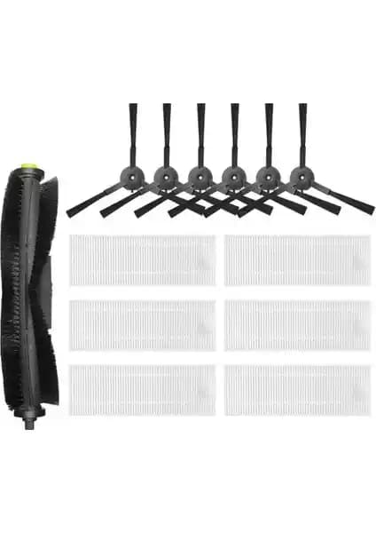 Gui Xulian 13 Parça Rulo Fırça ve Filtre Seti Elektrikli Süpürge Performansını Artırır