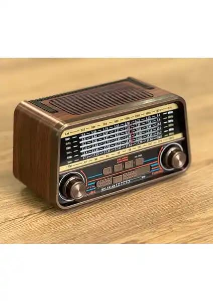 Helsinki HS-1955 Nostaljik Radyo Modern Teknoloji ve Retro Şıklık Bir Arada