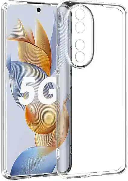 Huawei Honor 90 için Prolysus Kamera Korumalı Şeffaf Silikon Kılıfı Günlük Koruma ve Estetik Sunar