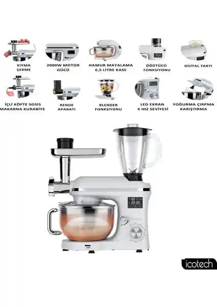 Icotech SM50 ve Karaca Powercast Chef Mikserlerinin Karşılaştırması ve Özellikleri