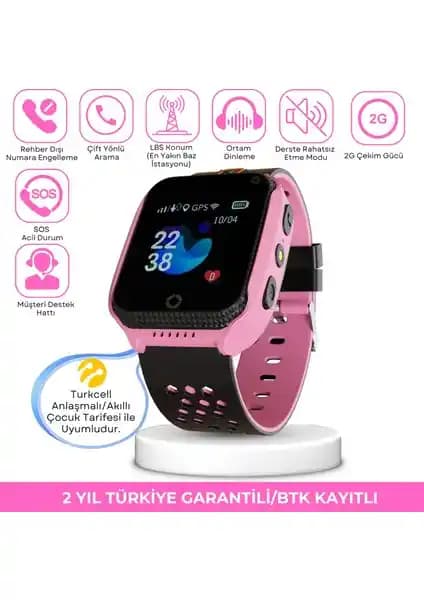 Jetzu Uz 2g Akıllı Çocuk Saati: Güvenli ve Kullanışlı Temel İletişim Cihazı