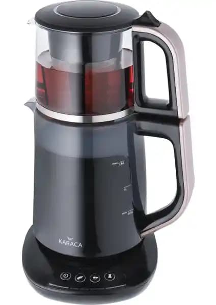 Karaca Demfit 2501 Rose Gold Çay Makinesi Modern Tasarım ve Gelişmiş Fonksiyonlar