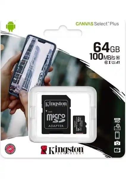 Kingston Canvas 64GB MicroSD Kart Yüksek Performans ve Güvenilirlik Sunar