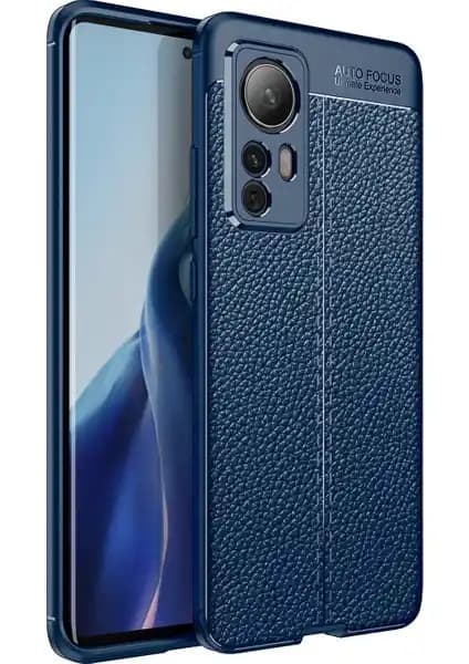 KNY Xiaomi 12 Kılıf Deri Desenli Lux Niss Silikon: Şıklık ve Koruma Sunan Kaliteli Aksesuar