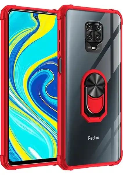 KNY Xiaomi Redmi Note 9s Renkli Silikon Kenarlı Manyetik Kapaklı Kılıf Detaylı İnceleme