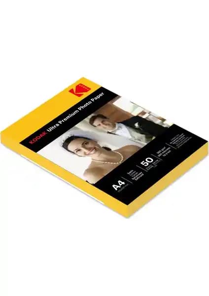Kodak Ultra Premium Satin Mat A4 260Gr/m² Fotoğraf Kağıdı Profesyonel ve Amatör Kullanım İçin