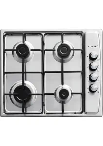 Kumtel KO 410BF Inox Ankastre Gazlı Ocak: Modern Tasarım ve Güvenli Pişirme Deneyimi