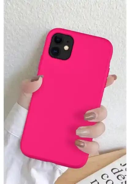 KVK Privacy Fuşya Pembe Apple iPhone 11 Uyumlu Koruyucu Kılıf Şıklık ve Koruma Bir Arada