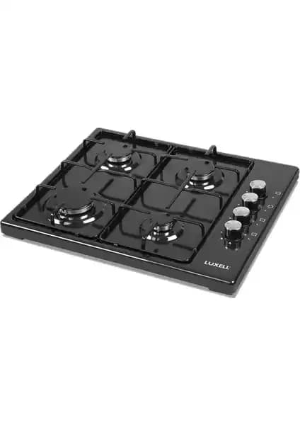 Luxell LX-420 F Siyah Gazlı Setüstü Ocak Modern ve Güvenilir Mutfak Çözümü