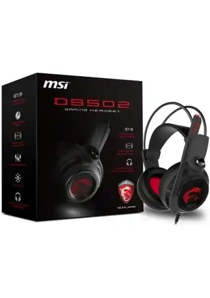 MSI GG DS502 Oyun Kulaklığı Yüksek Ses Kalitesi ve Ergonomik Tasarım