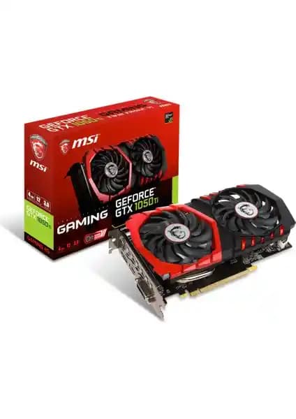 MSI NVIDIA GeForce GTX 1050 TI Gaming 4G Ekran Kartı Performans ve Tasarım Özellikleri
