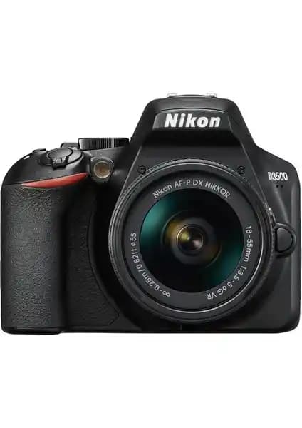 Nikon D3500 18-55mm VR ile Profesyonel ve Başlangıç Seviyesi İçin Uygun Dijital SLR Kamera