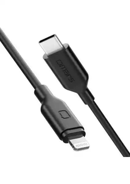 Omars Type-C to MFi Lightning Hızlı Şarj ve Veri Kablosu 60W Güç Aktarımı ile Güvenilir Kullanım