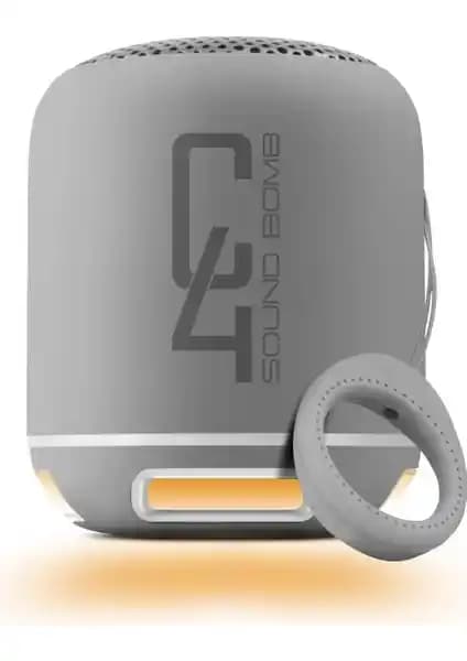 Powerway C4 Gümüş ve Powerway Lock Mavi Bluetooth Hoparlörleri Karşılaştırması